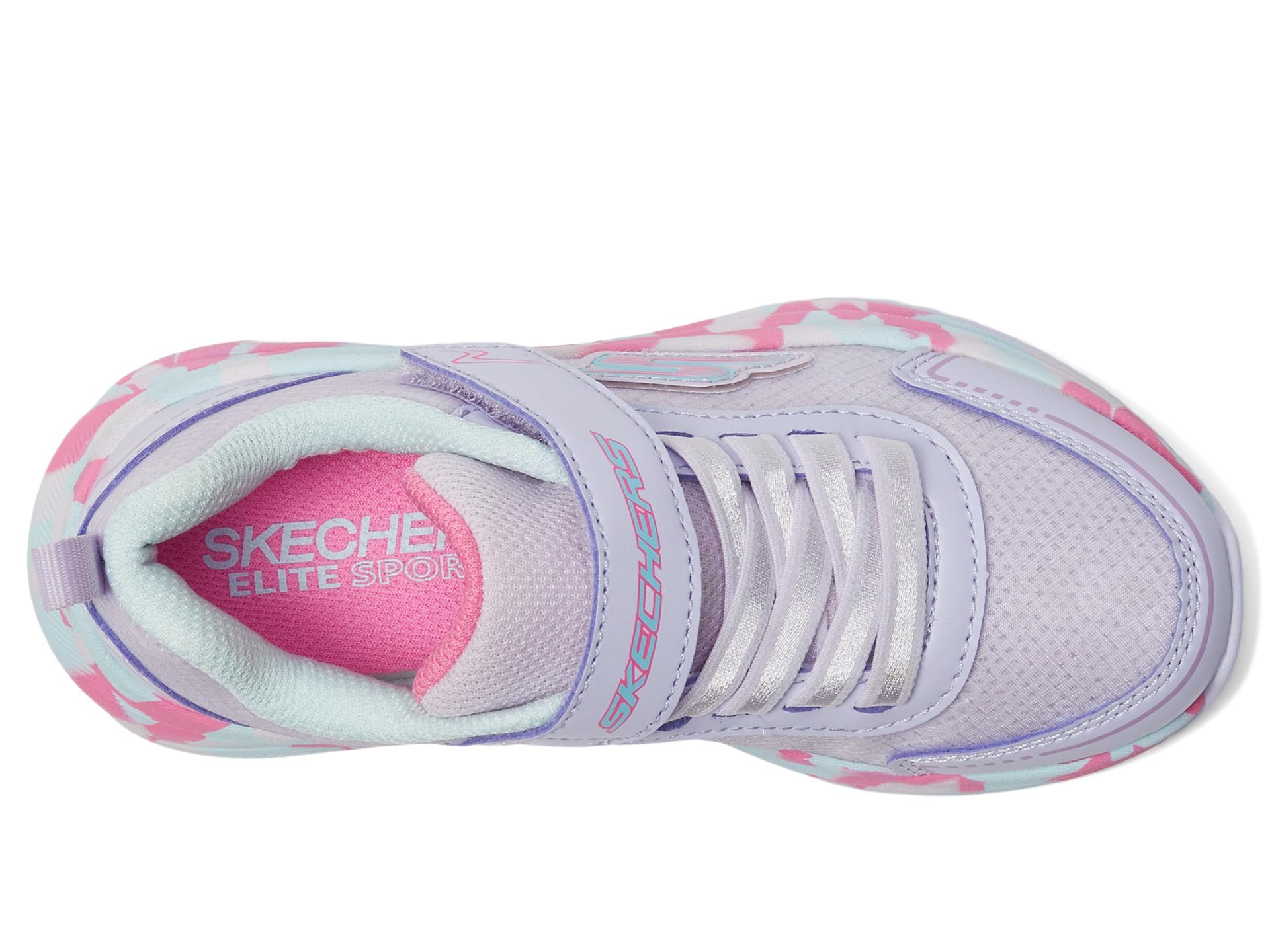 Skechers Zapatillas Skechers Elite Sport Tempo-Statement Swirl para niñas, Lavanda/Mu
