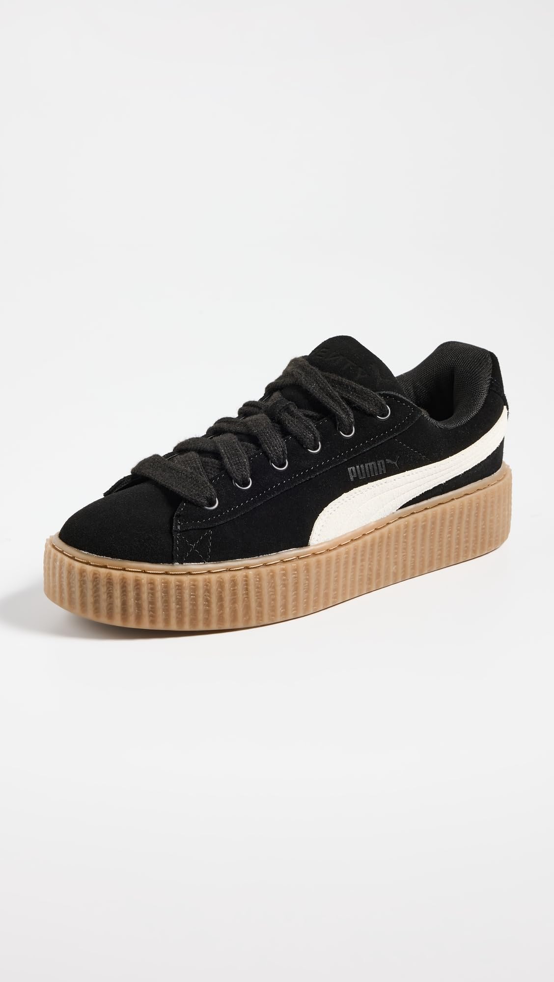 PUMA Creeper Fenty - Zapatillas deportivas para mujer, color negro, 9 mediano EE. UU.