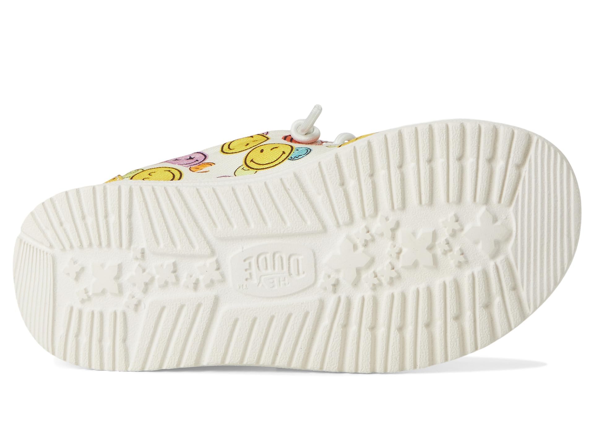 HEYDUDE Kids Wendy Smiley (niño pequeño) - Mocasines para niños - Parte superior de l