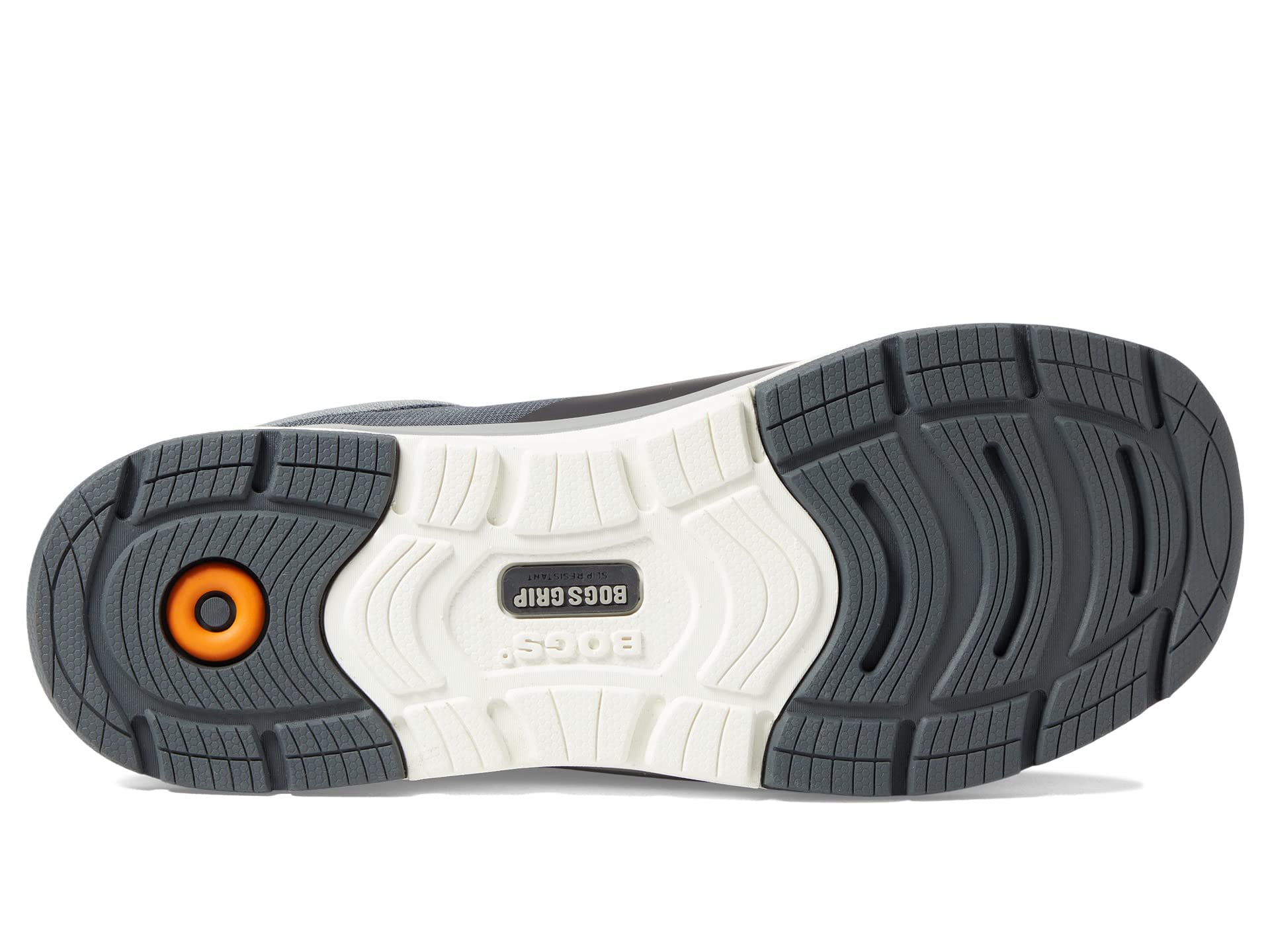 BOGS Sandstone Knit Low Composite Safety Toe Gris 8.5 B (M)