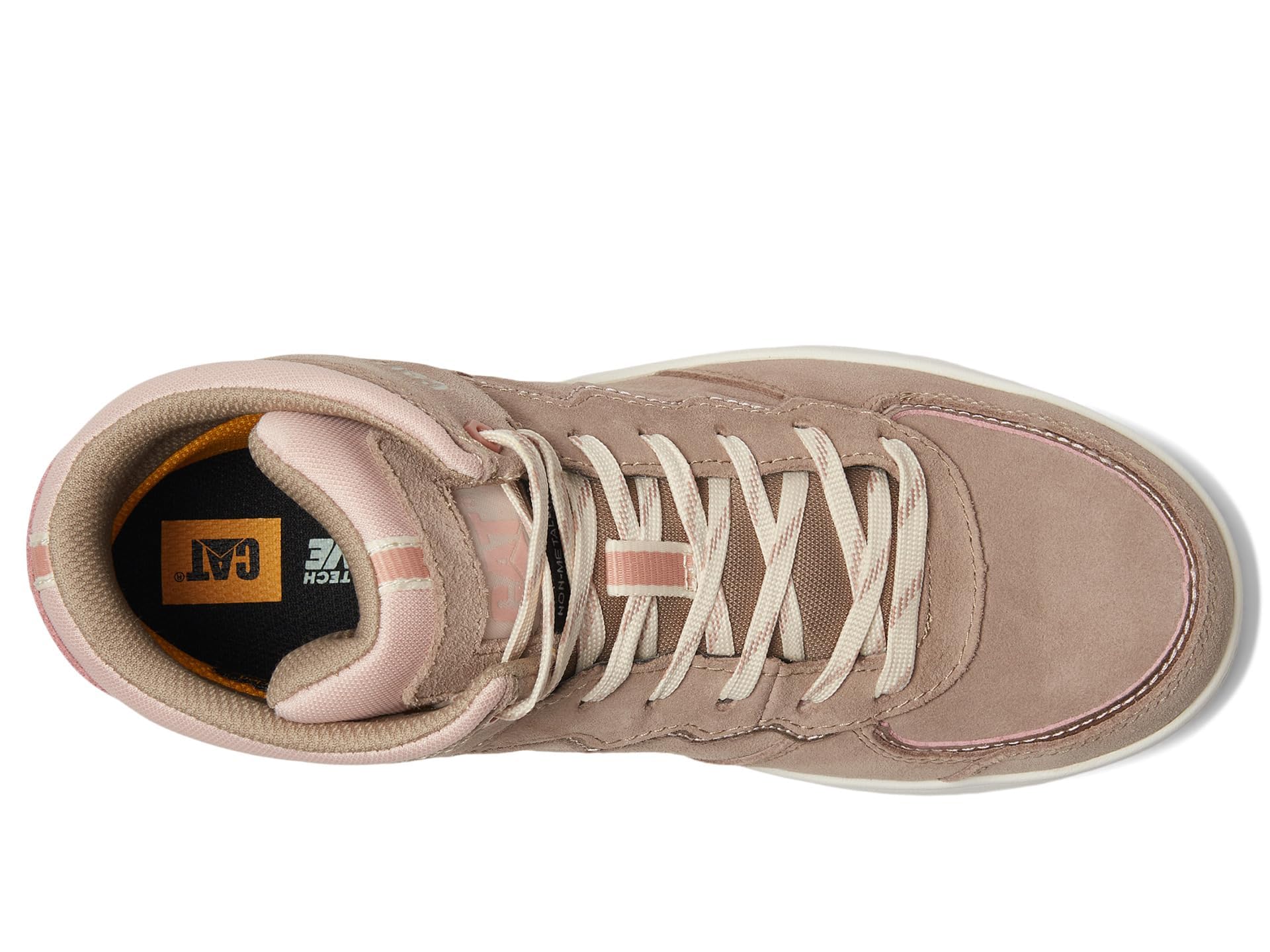 Caterpillar Streamline Court Mid CT Glaciar Gris Nubuck 8.5 B (M)