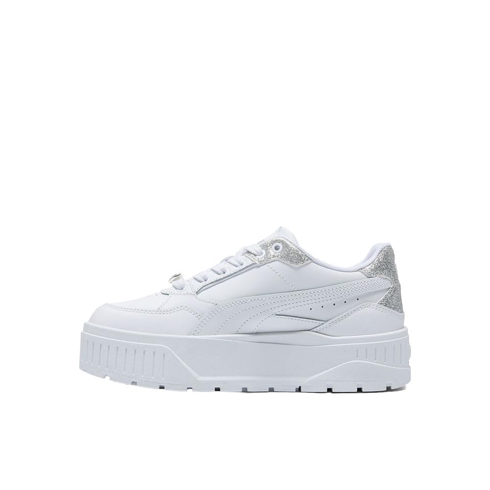 Puma Karmen Ii Idol unisex (niño grande), Puma White/Puma White/Puma Silver 2, 6.5, M