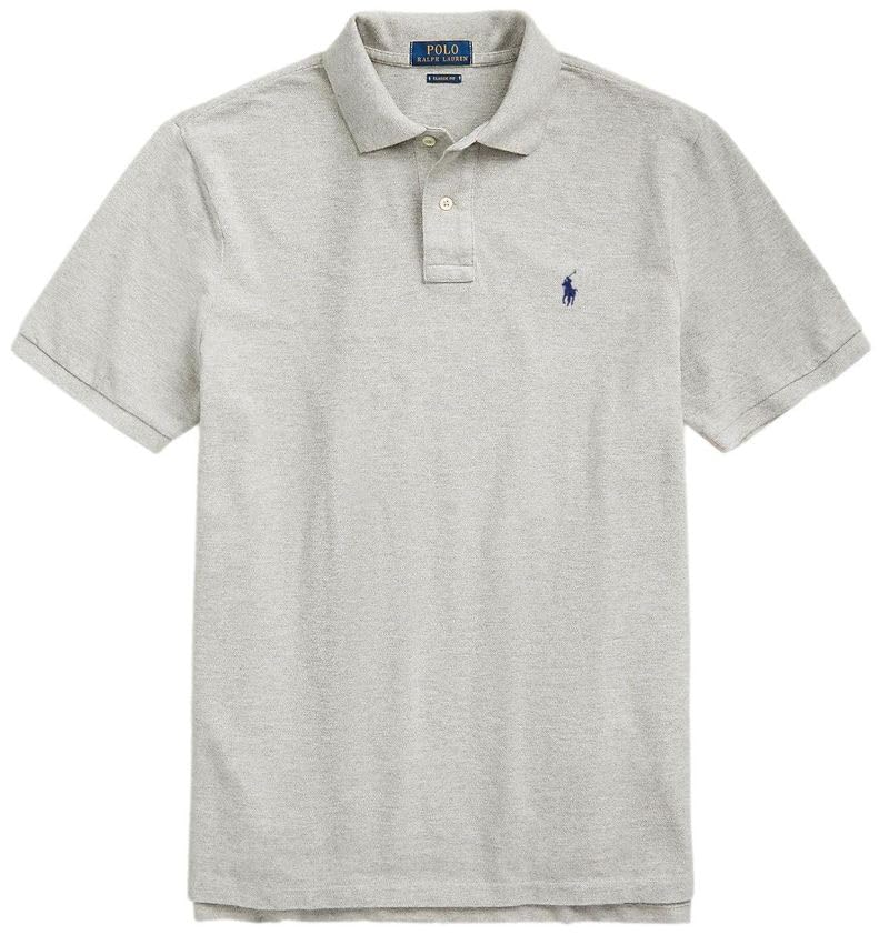 POLO RALPH LAUREN Polo de malla icónico de manga corta grande y alto para hombre (3XL