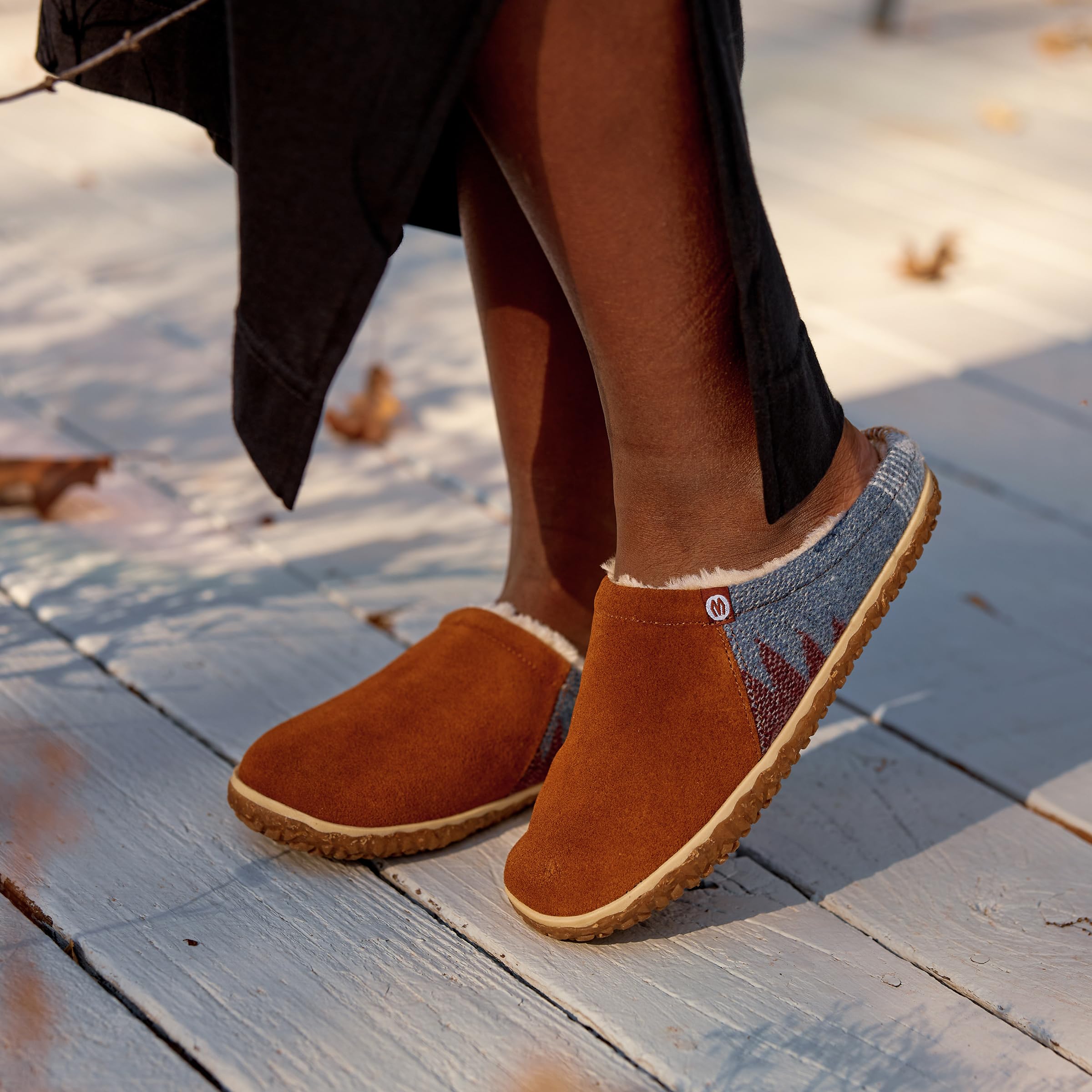 Minnetonka Tahoe, Zapatillas de Exterior para Mujer, Marrón Multi, 8, M