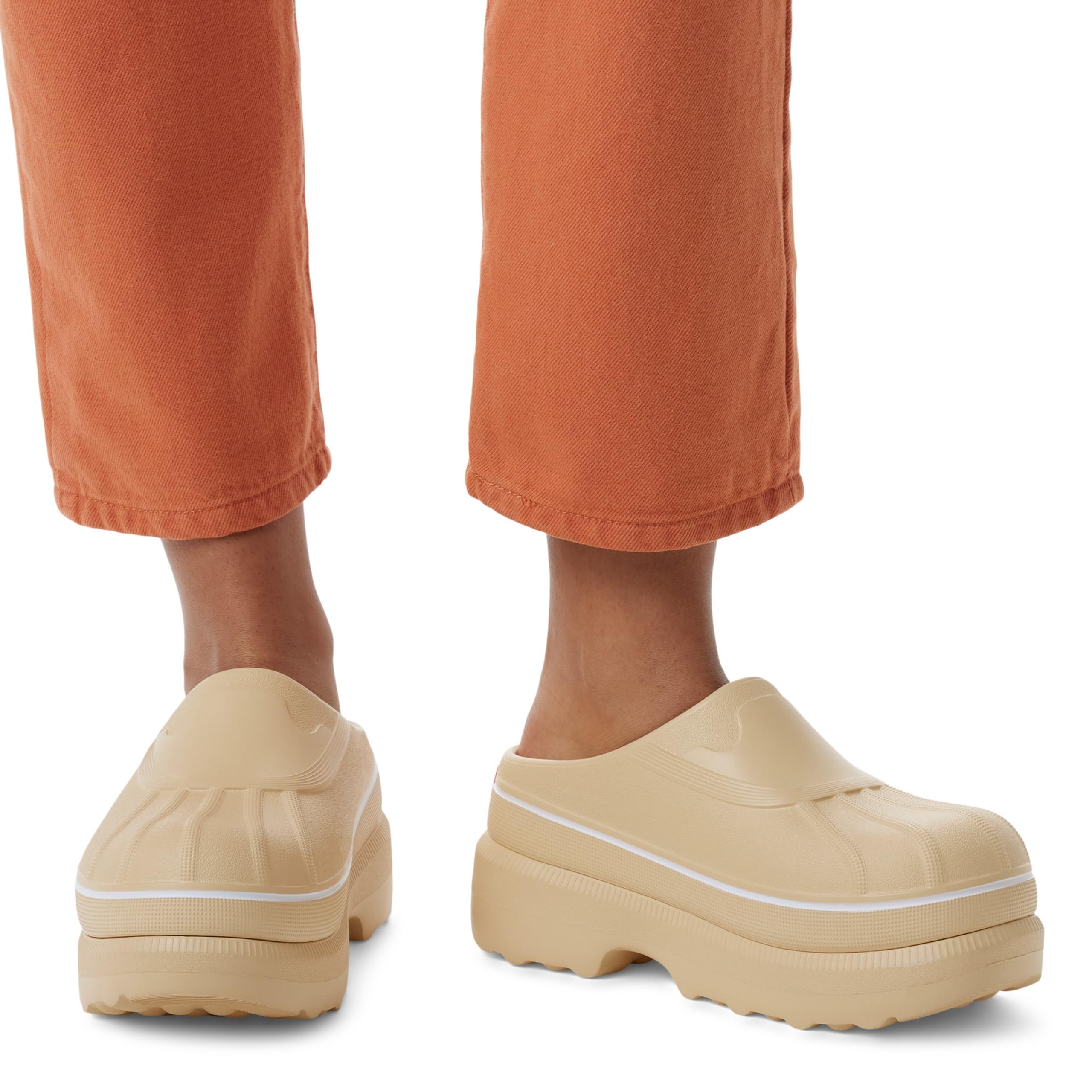 Sorel Zapatos Zuecos Caribou para Mujer - Beige, Talla 12