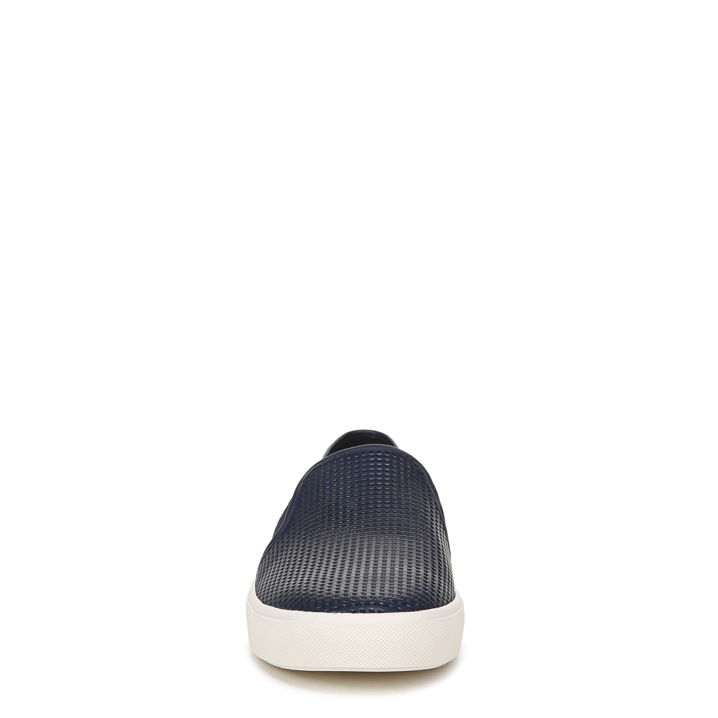 Vince Blair-5 - Zapatillas sin cordones para mujer, piel perforada, color azul median