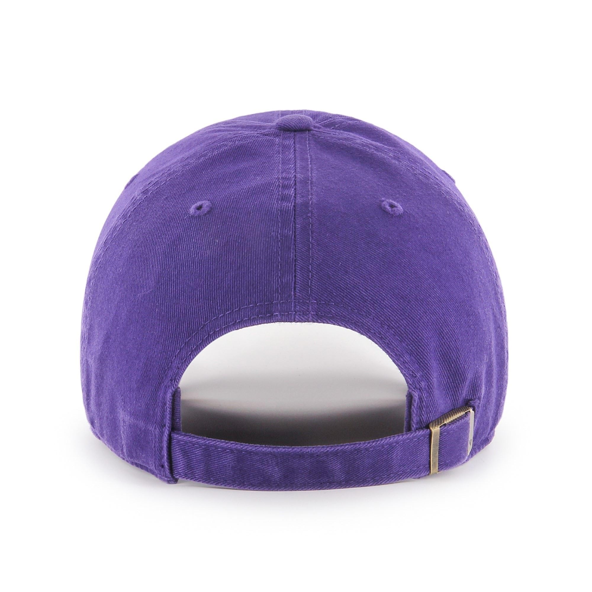 47 New York Yankees Gorra morada con correa ajustable y logo blanco Clean Up para hom