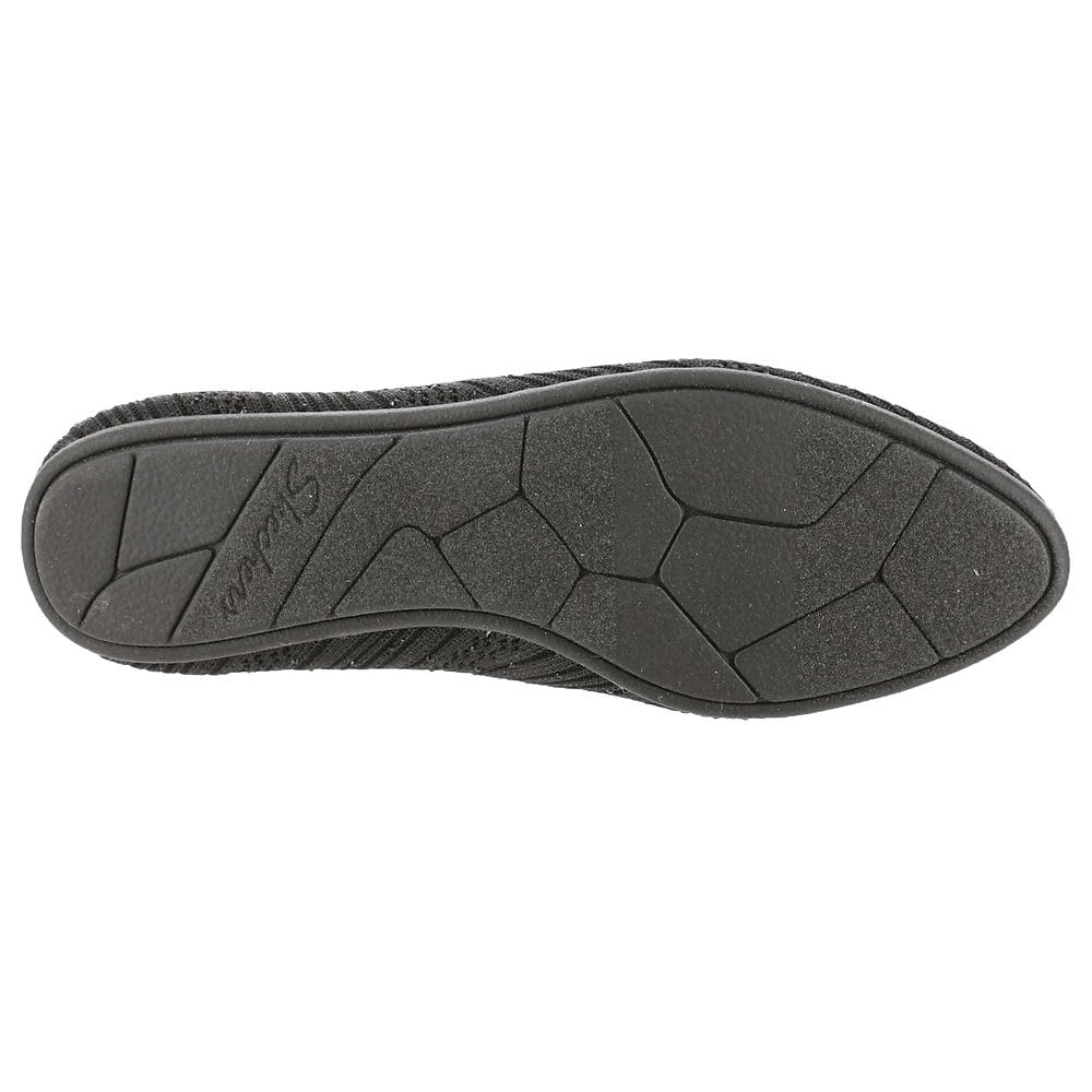 Skechers USA Cleo 2.0-Glitzy Daze Slip On para mujer, 7.5 B(M) US, Negro-Negro