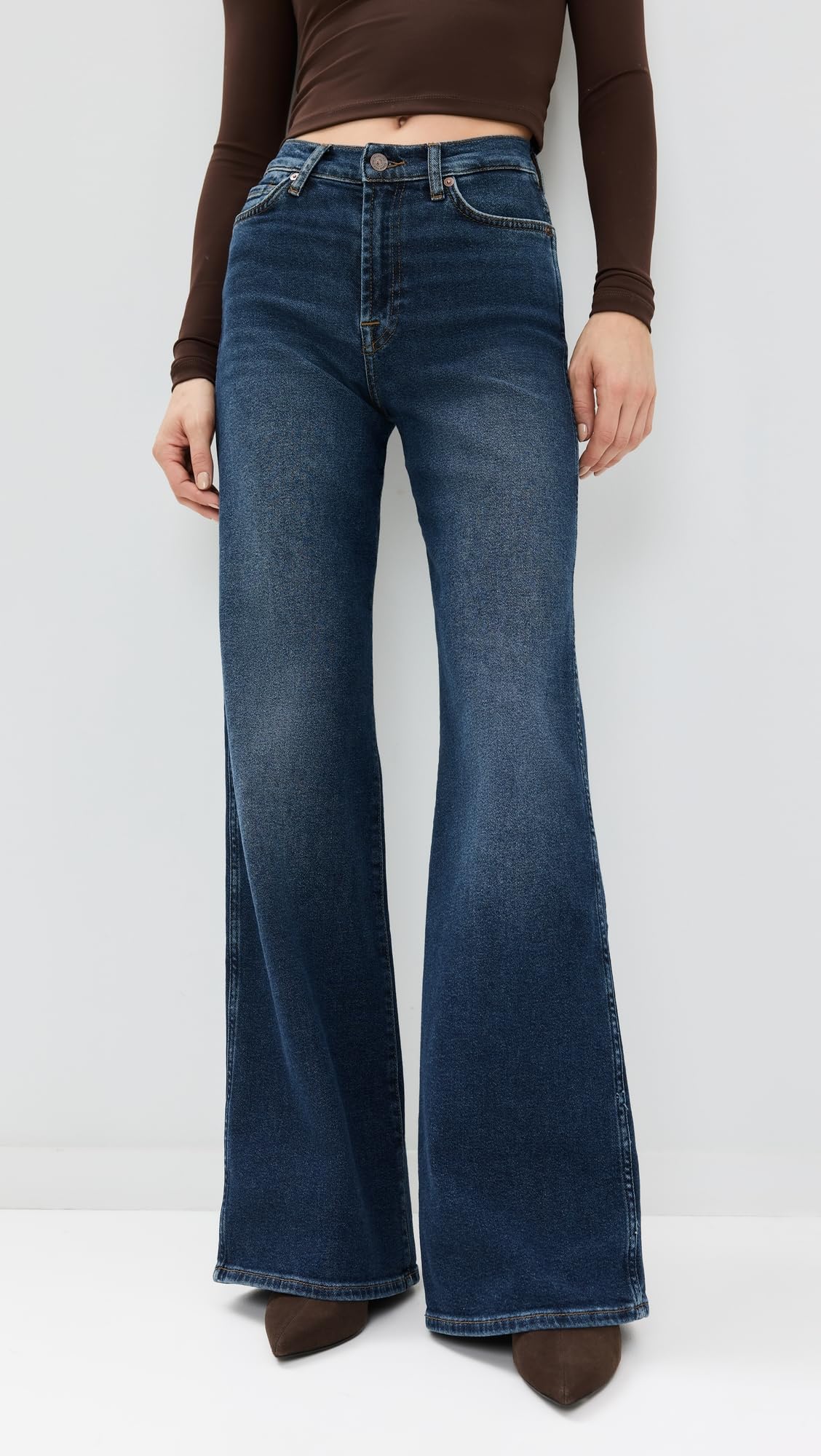 7 for All Mankind Women's Lotta en Cisco, Cisco, 25, entrepierna 34