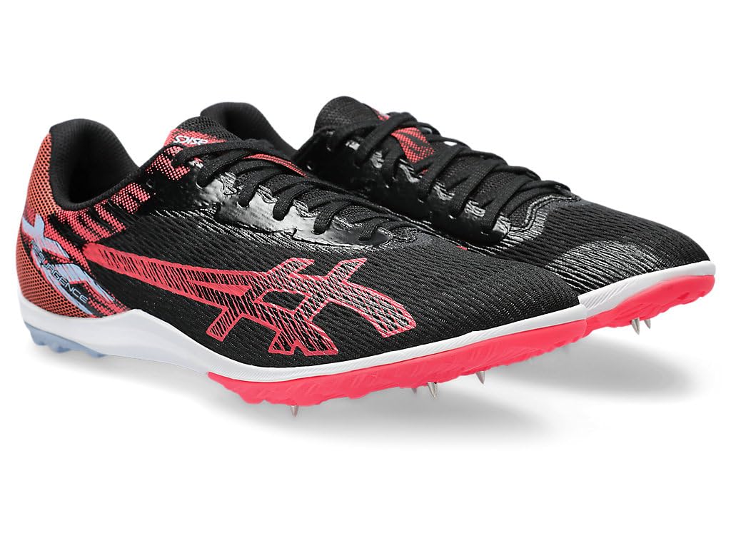 ASICS Resurgence XC Zapatillas de atletismo unisex, 7M / 8.5W, Negro/Negro