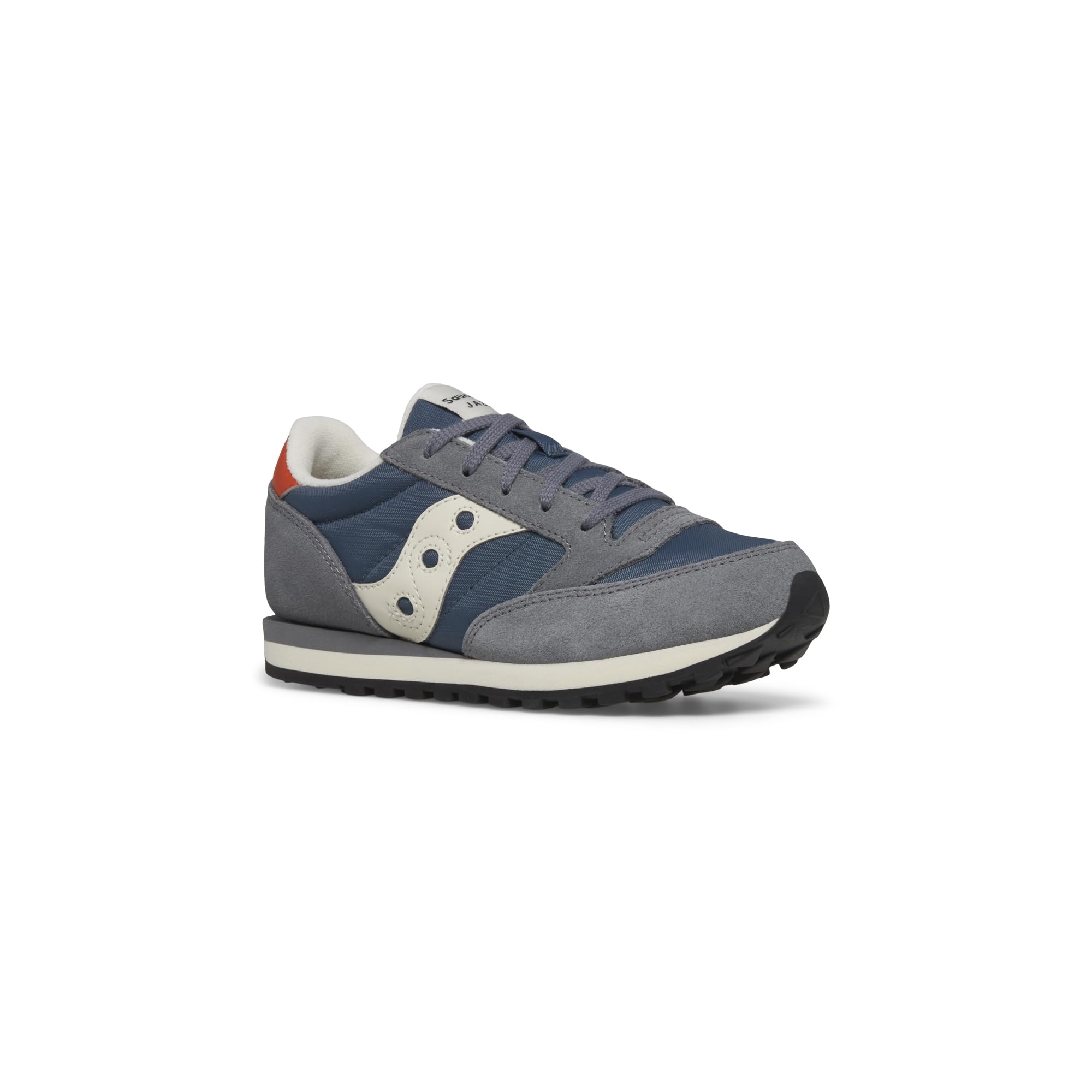 Saucony, Unisex, Originals Jazz Original (niño pequeño/niño grande), Gris/Azul/Naranj