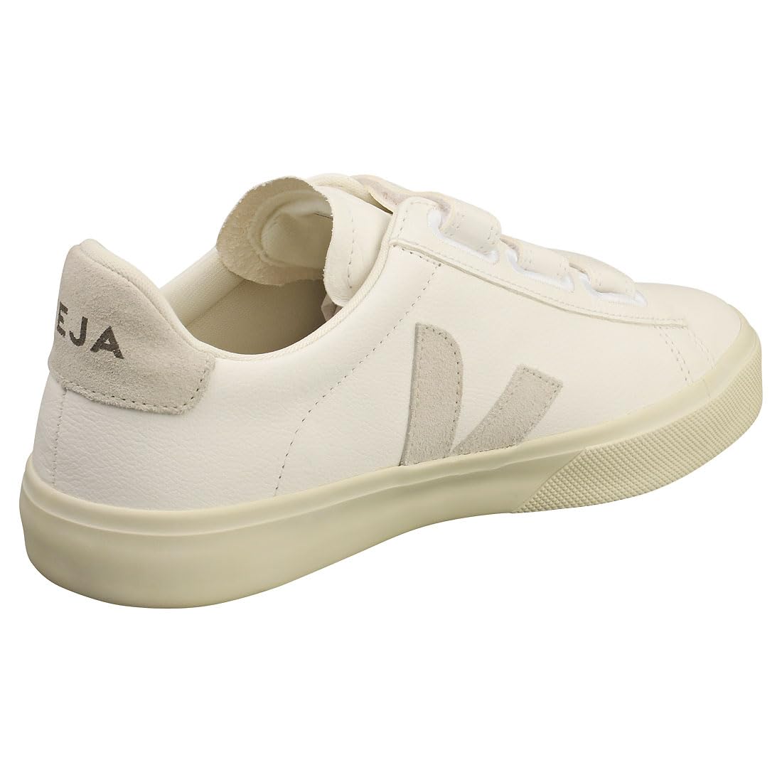 VEJA Hombres Recife Logo Extra Blanco/Natural EU 43.5 (US Hombres 10.5) Mediano