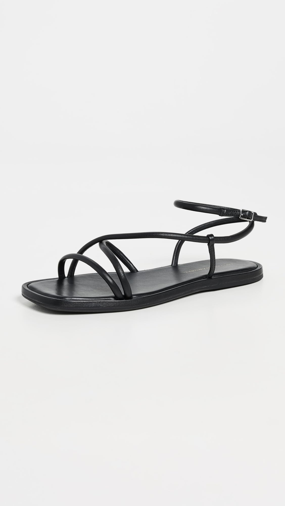 Loeffler Randall Noor Sandalias con tiras para mujer, negro, 10.5 mediano EE. UU.