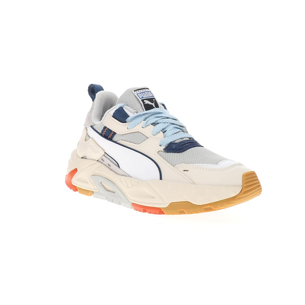 PUMA RS-TRCK N & T (niño grande) Cool Light Grey/Alpine Snow/Puma White 5.5 Big Kid M