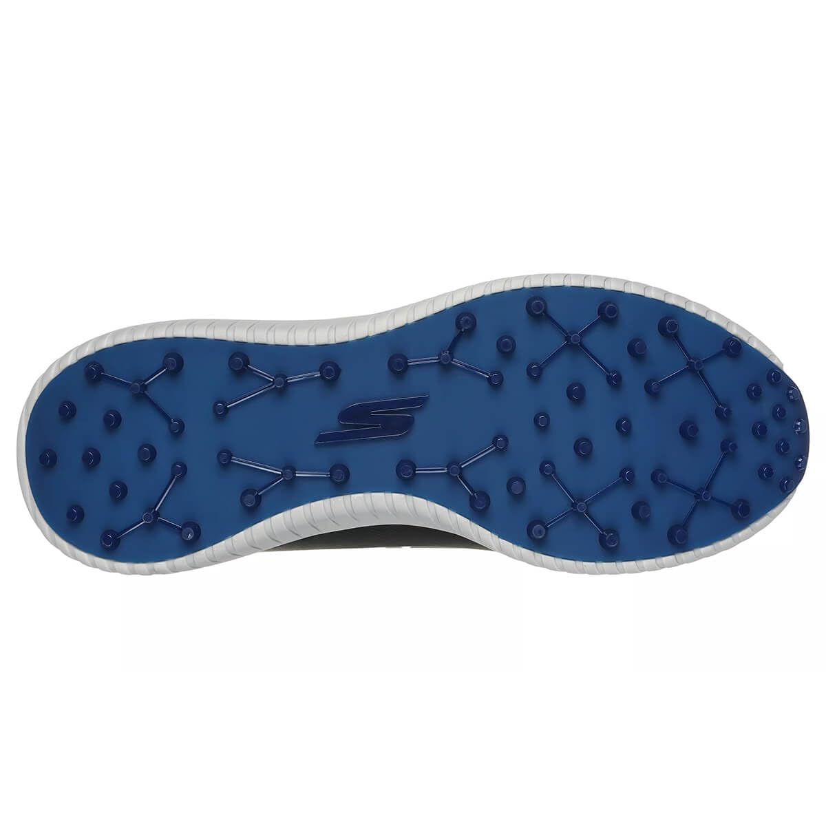 Skechers Max 2 Arch Fit, zapato de golf impermeable sin clavos para hombre, negro/gri