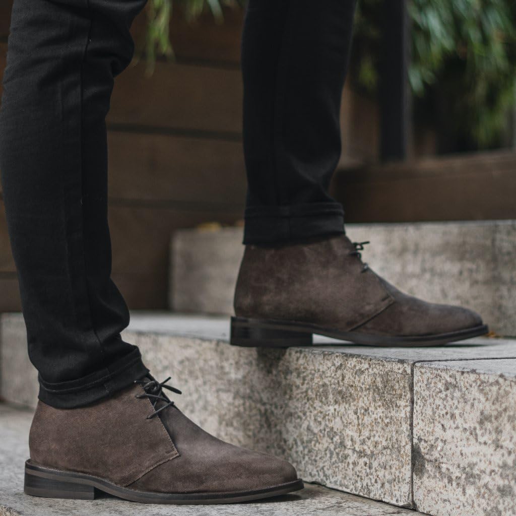 Thursday Boot Company Scout Chukka Bota para hombre, Ceniza, 10.5