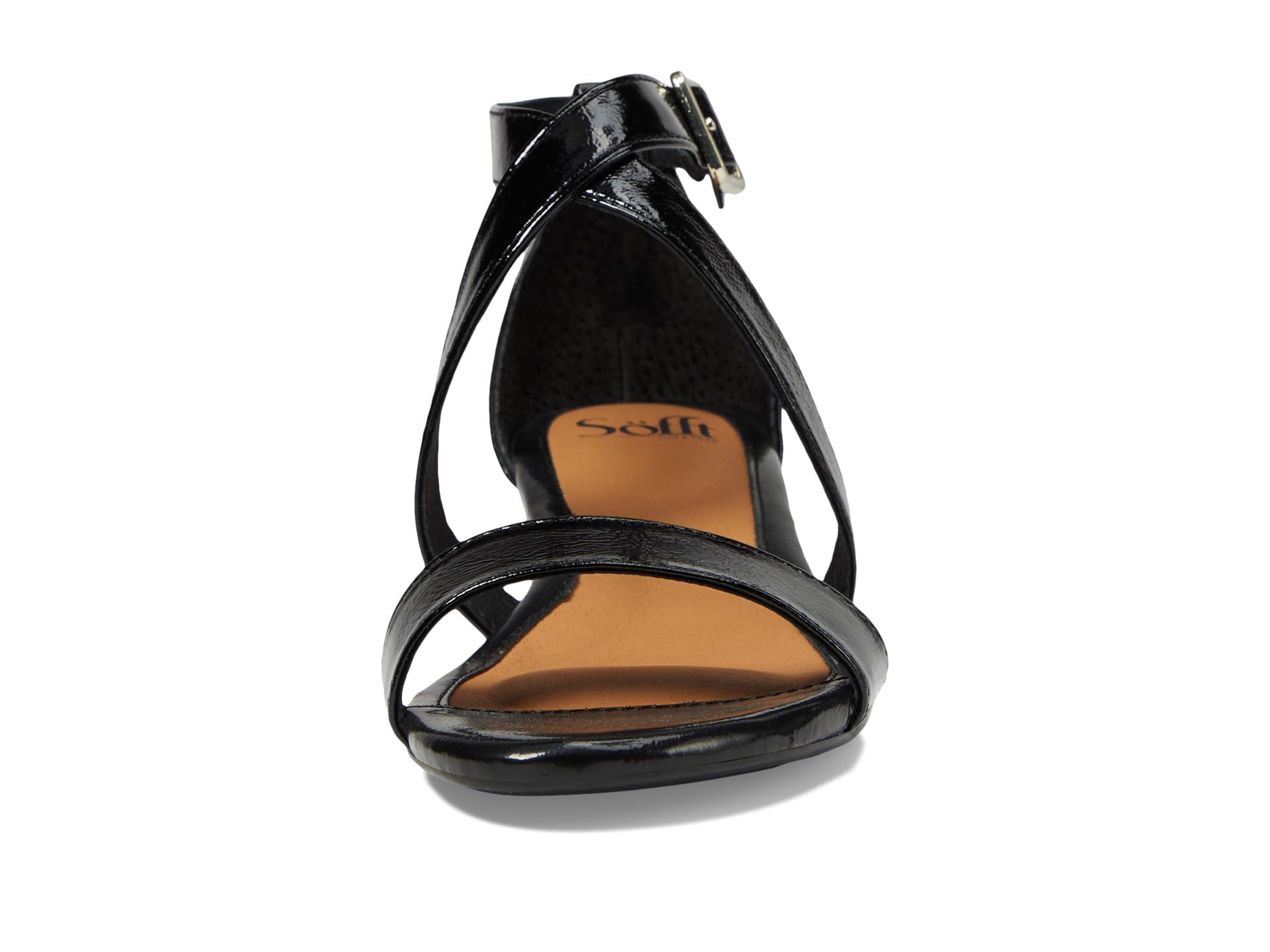 Sofft Mujer Innis Charol Arrugado Negro 8.5 M (B)