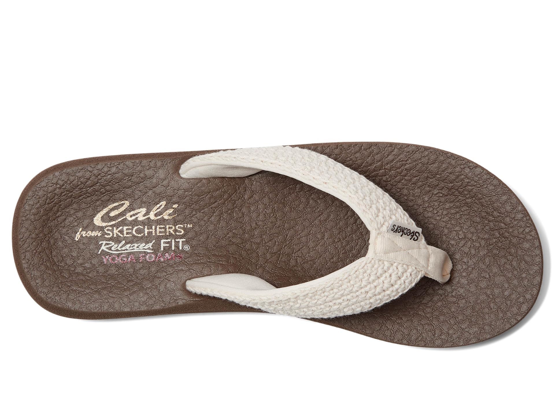 SKECHERS Asana - Valley Chic! para Mujer, Natural, 8, Mediano