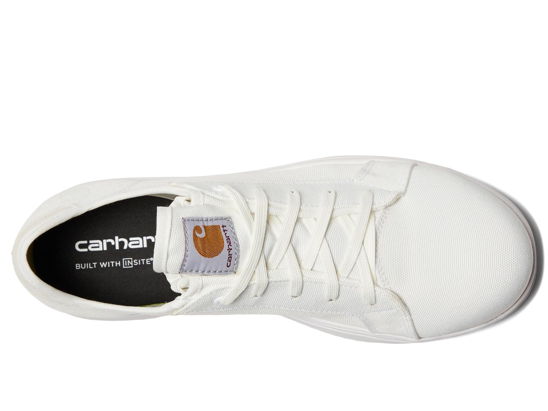 Carhartt, Hombre, Zapatilla Detroit Nano Toe Canvas, Blanco, 14, Mediano