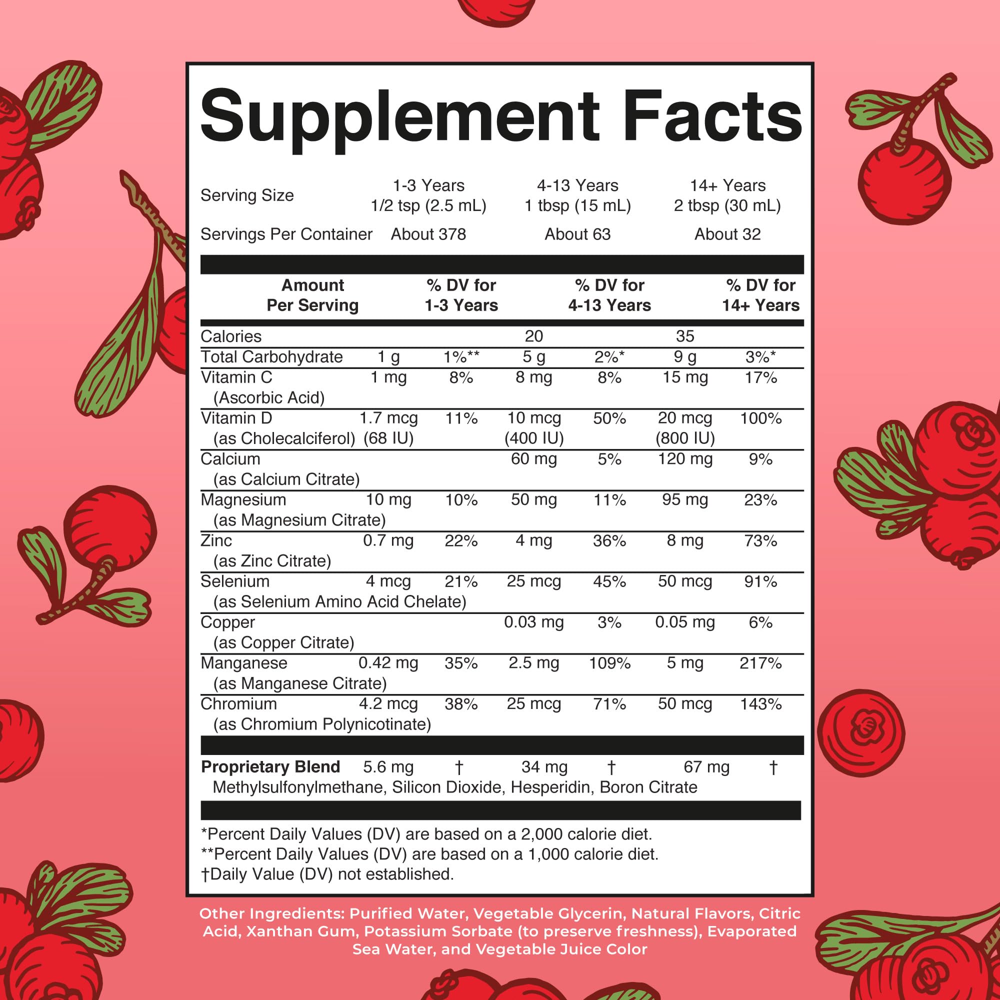 Multimineral líquido nocturno de MaryRuth | Sin melatonina | Rutina a la hora de dorm