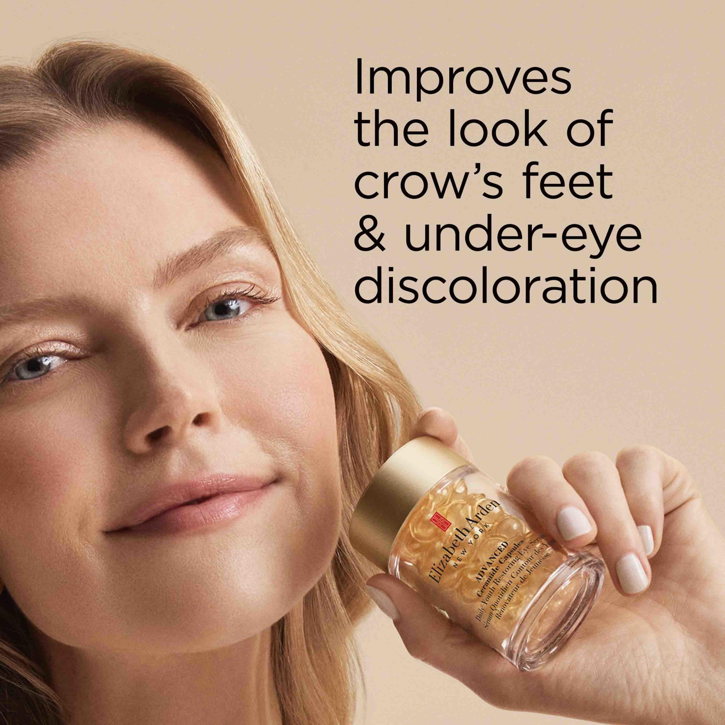 Elizabeth Arden Advanced Ceramide Eye Serum Cápsulas, cuidado diario de la piel resta