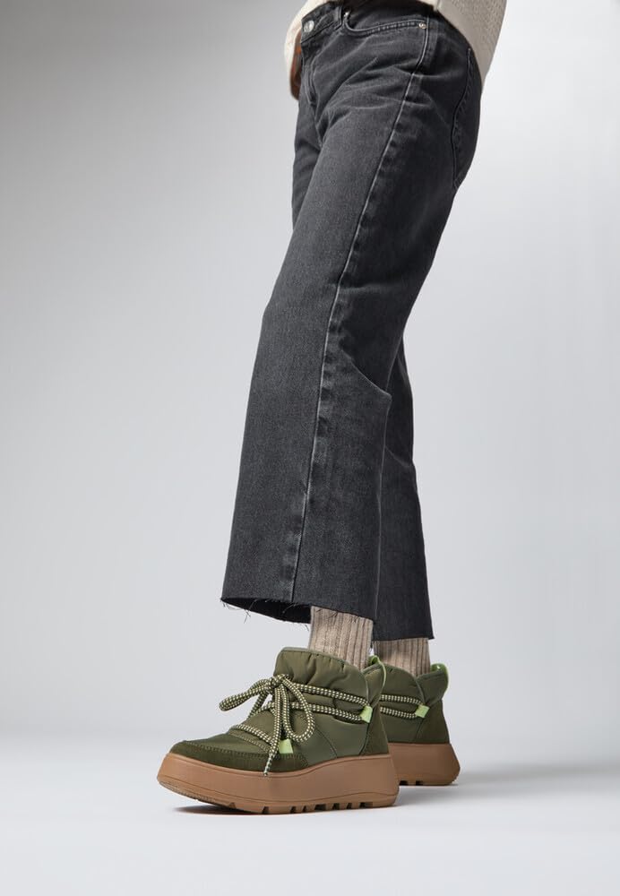 FitFlop F-Mode - Botines con cordones y malla con forro polar, resistentes al agua, p