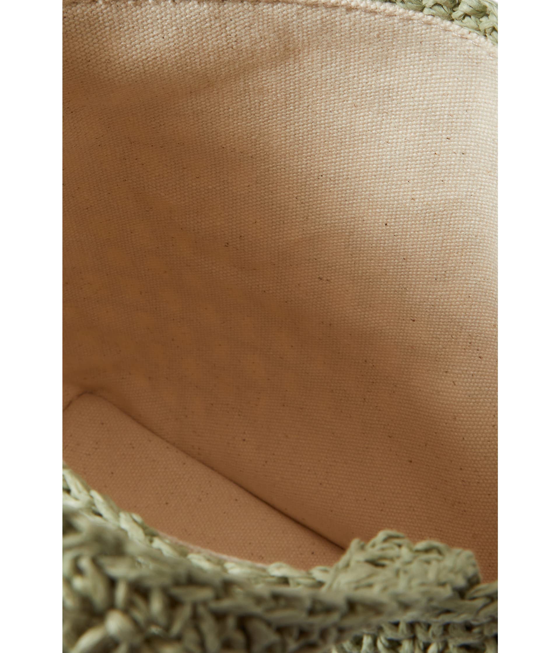 Madewell Mini bolso de transporte con bolsillo de paja, talla única