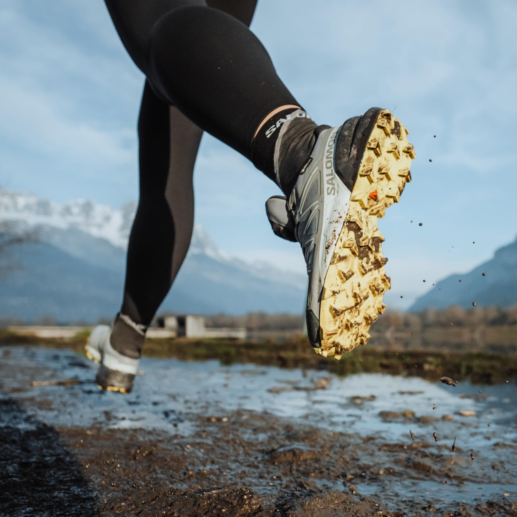 Salomon Speedcross 5 GTX para mujer, zapatos impermeables para correr en senderos - S