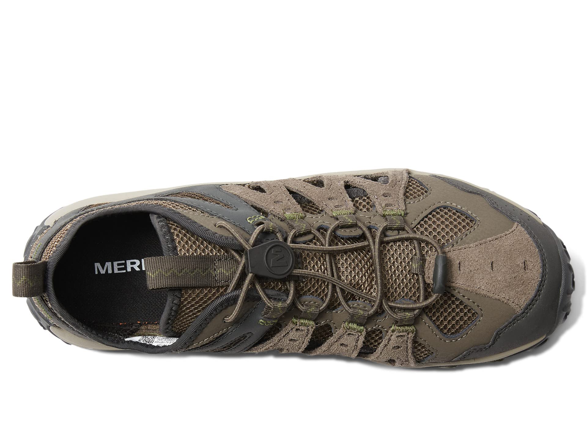 Tenis Merrell Accentor 3 LTR Sieve para Hombre con Cuero Impermeable, Plantilla de Espuma EVA y Puntera de Goma Protectora. Boulder 11.5 M