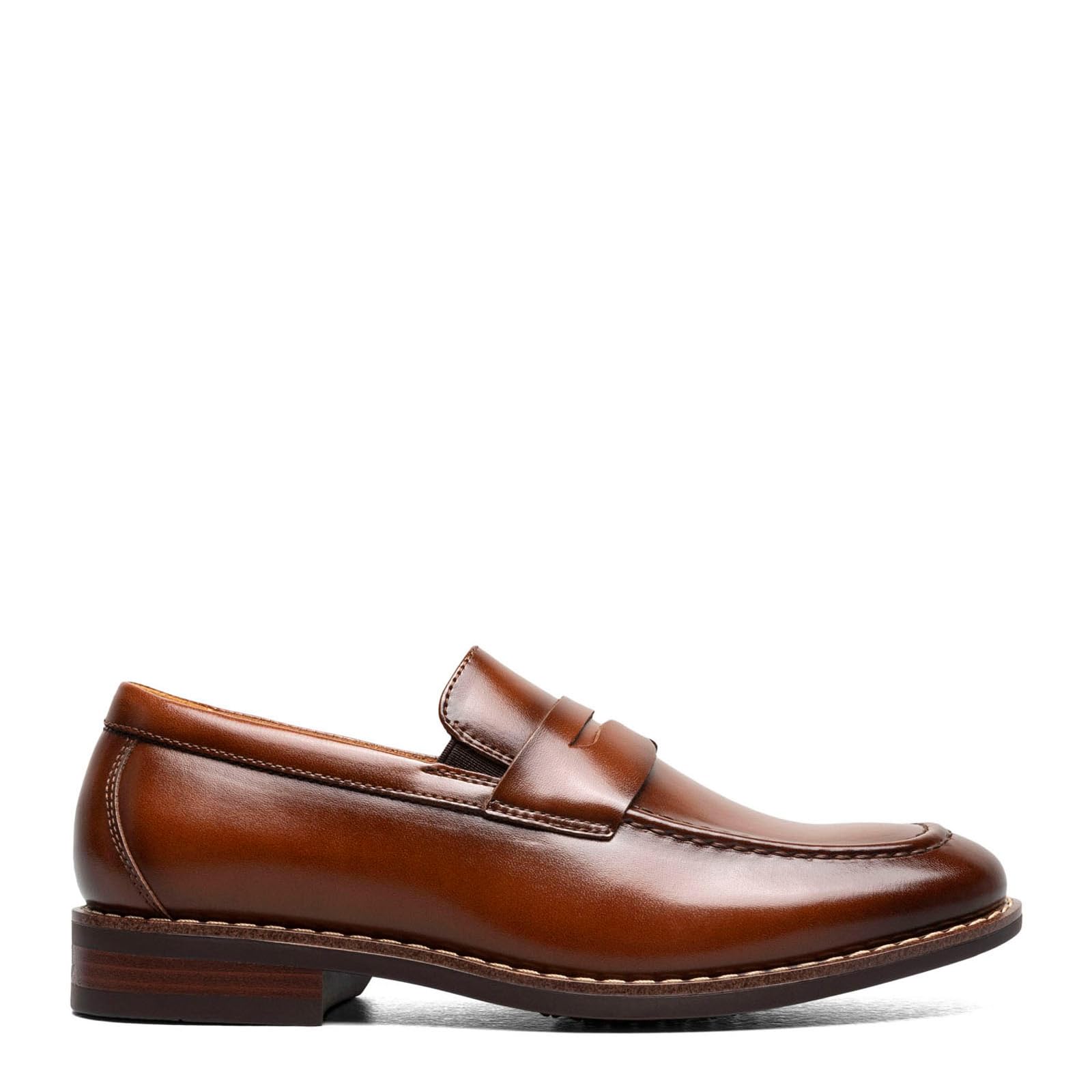 Florsheim Kids Rucci Penny Loafer Jr. para hombre (niño pequeño/niño grande) Cognac 3