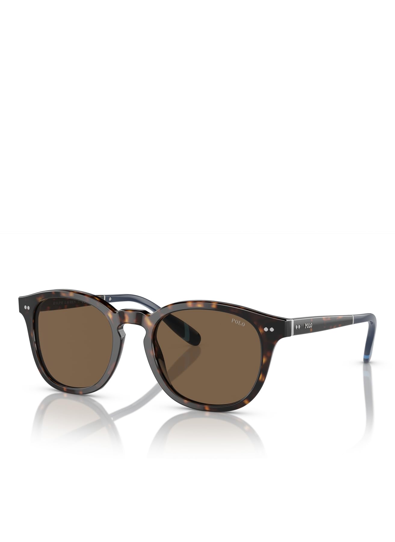Polo Ralph Lauren PH4206 Gafas de Sol, Habana Oscuro Brillante/Marrón, 52 mm