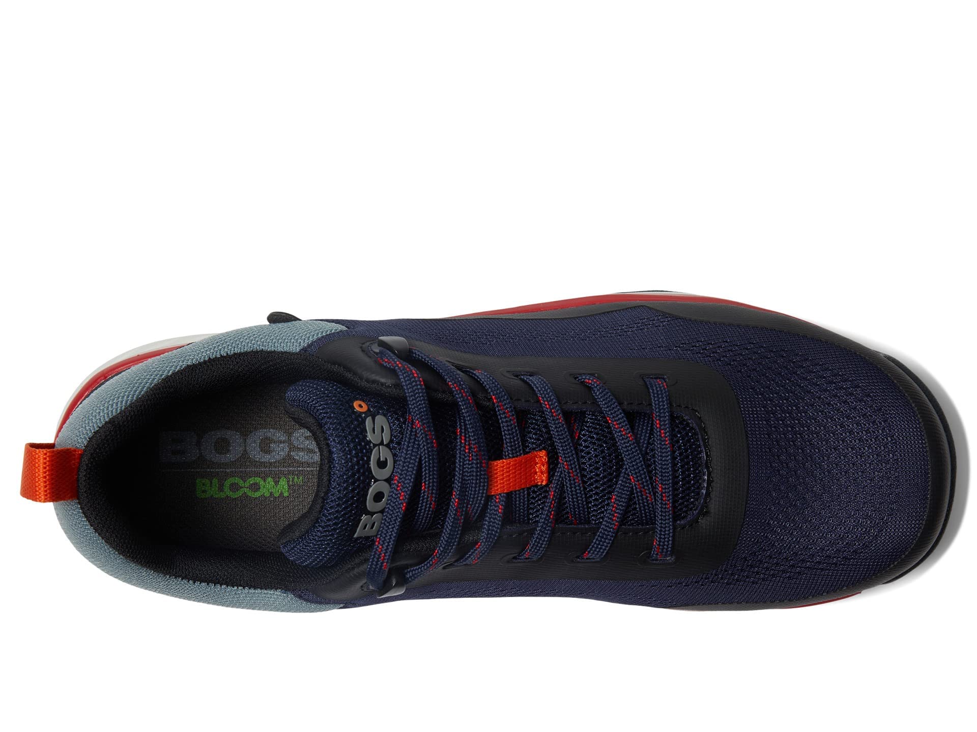 BOGS Slate Knit Low CT Azul marino Multi 10 M
