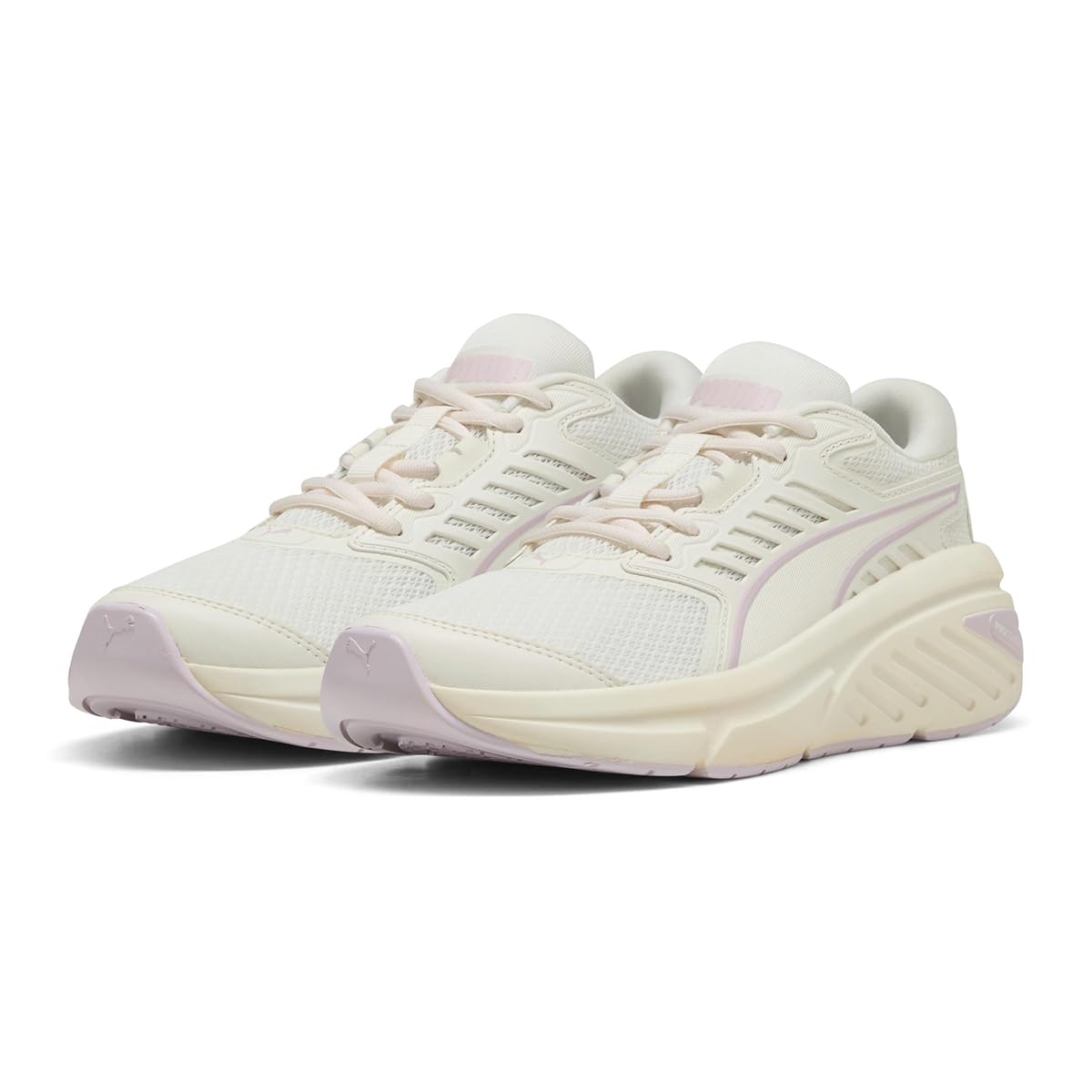 PUMA() Zapatillas de running para hombre, 25 Primavera Verano Color Blanco cálido/Ros