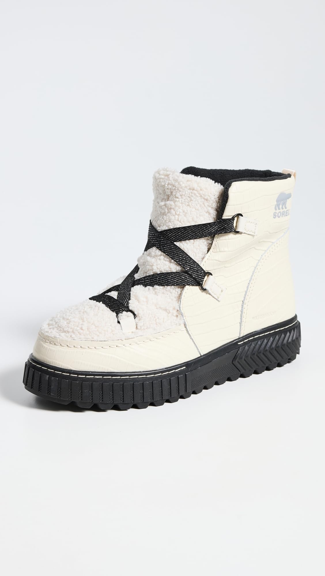 SOREL Ona AveTM Alpine Boot Lux impermeable tiza/negro 8.5 mediano