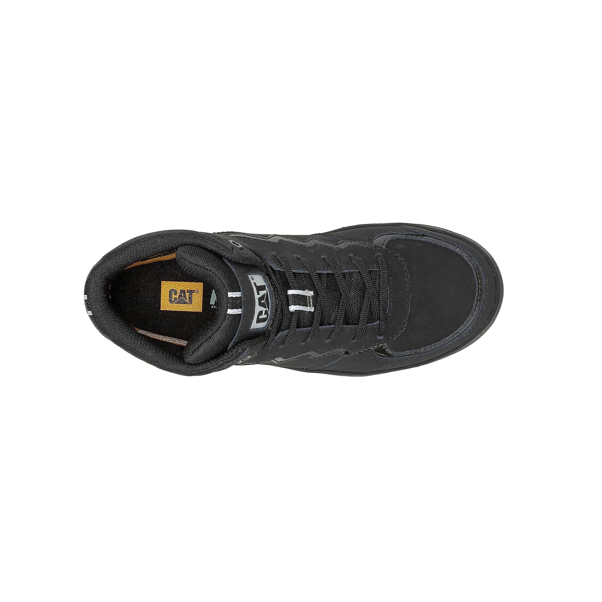CAT Streamline Court Mid Composite Toe - Botas de construcción para mujer, color negr