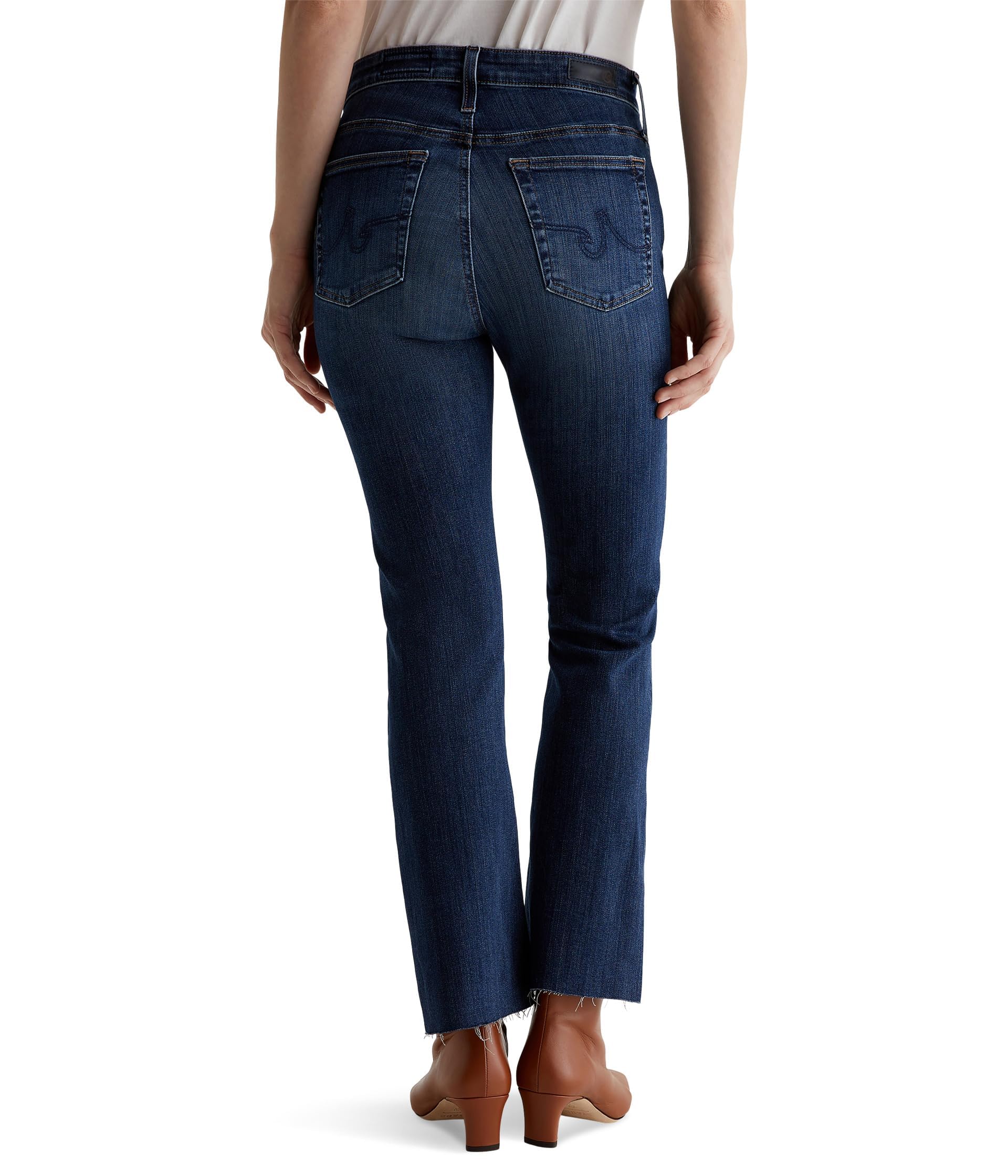 AG Farrah Mid Rise Crop Boot Jeans para mujer en Carlisle