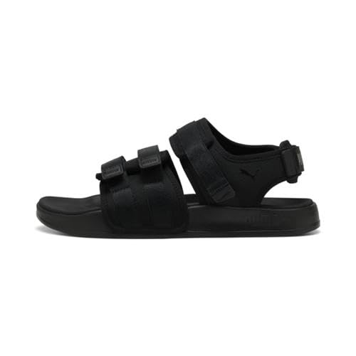 PUMA() Men's Sandal, 25 Spring Summer Color Puma Black/Puma Black (09), 29.0 cm