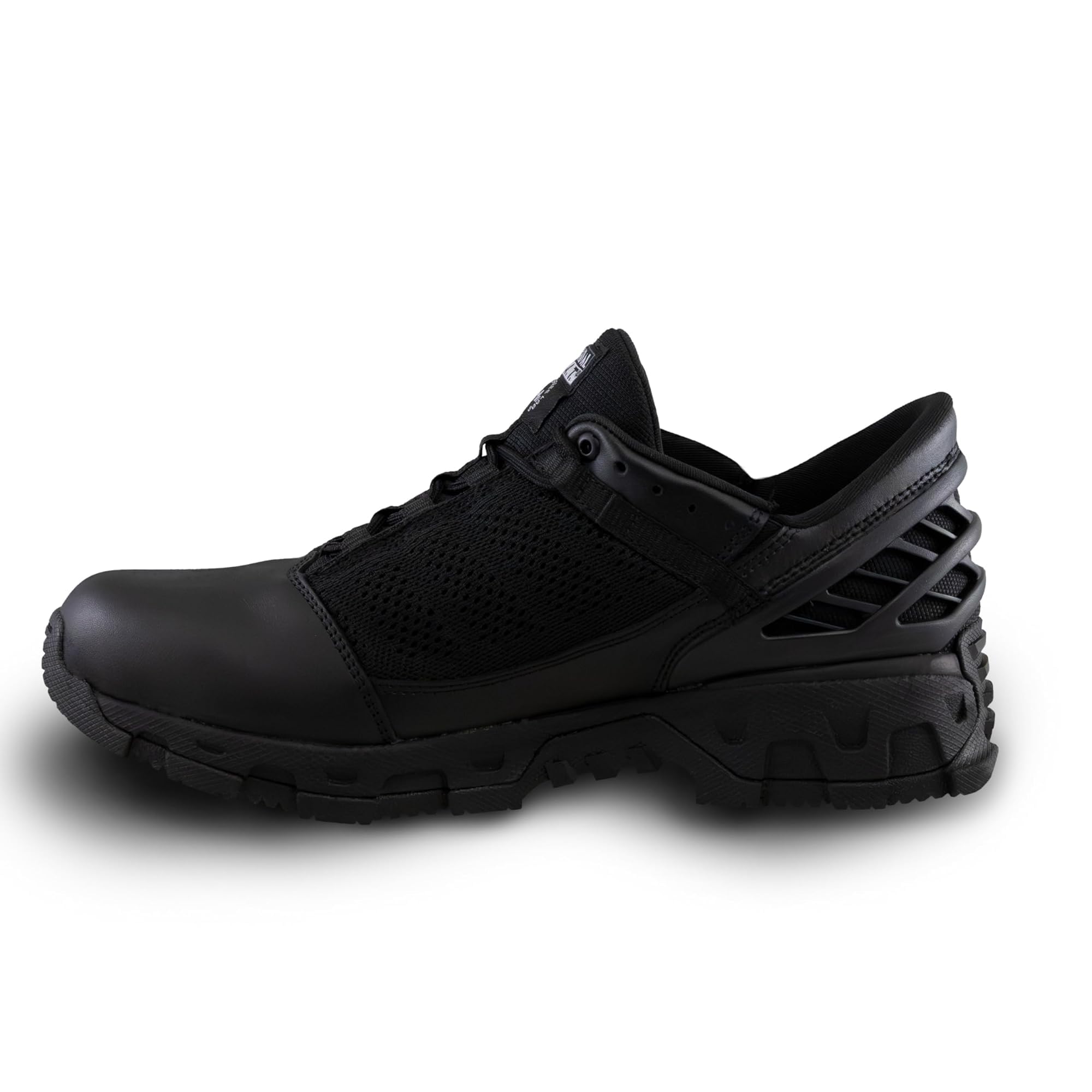 Original S.W.A.T. Alpha Freedom 3" Hands Free Safety Toe - Tenis Unisex - Plantilla Ortholite Removible Negro Talla US Hombres 10, Mujeres 11.5 Ancho