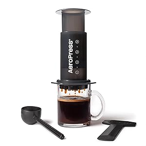Prensa de café AeroPress Original: prensa francesa, vertido y expreso todo en uno