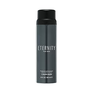 Calvin Klein Eternity Desodorante en spray para hombre con notas de mandarina, salvia y cedro