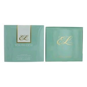 Est'ee Lauder Youth-Dew Dusting Powder Box con Body Powder & Puff con notas de