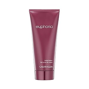 Loción corporal Euphoria de Calvin Klein con notas de granada, orquídea negra y loto