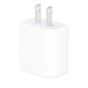 Adaptador de corriente USB-C de 20 W de Apple - Cargador de iPhone con capacidad de carga rápida, Ty