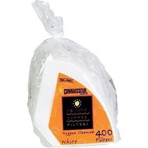 3 filtros de café de cono Rockline #4, limpieza con oxígeno, 400 unidades