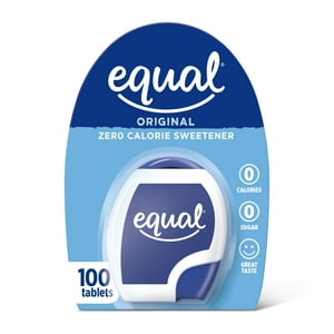 Tabletas de edulcorante EQUAL 0 calorías, edulcorante de aspartamo y acesulfamo-K, azúcar S