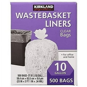 Kirkland Signature Kirkland, 500 bolsas, transparente