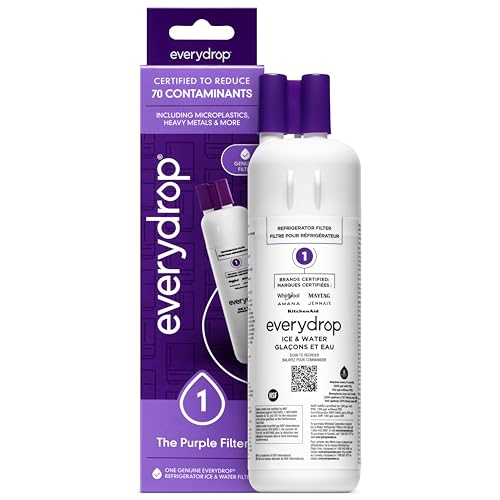 Everydrop by Whirlpool Filtro de refrigerador de agua y hielo 1, EDR1RXD1, paquete único