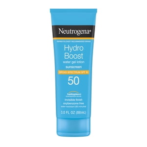 Neutrogena Hydro Boost, protector solar en loción en gel de agua, SPF 50, 88 ml (3 oz. líq.)