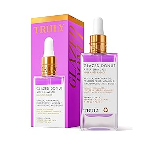 Truly Beauty Glazed Donut After Shave Oil - Tratamiento para golpes de afeitar para mujeres, Raz
