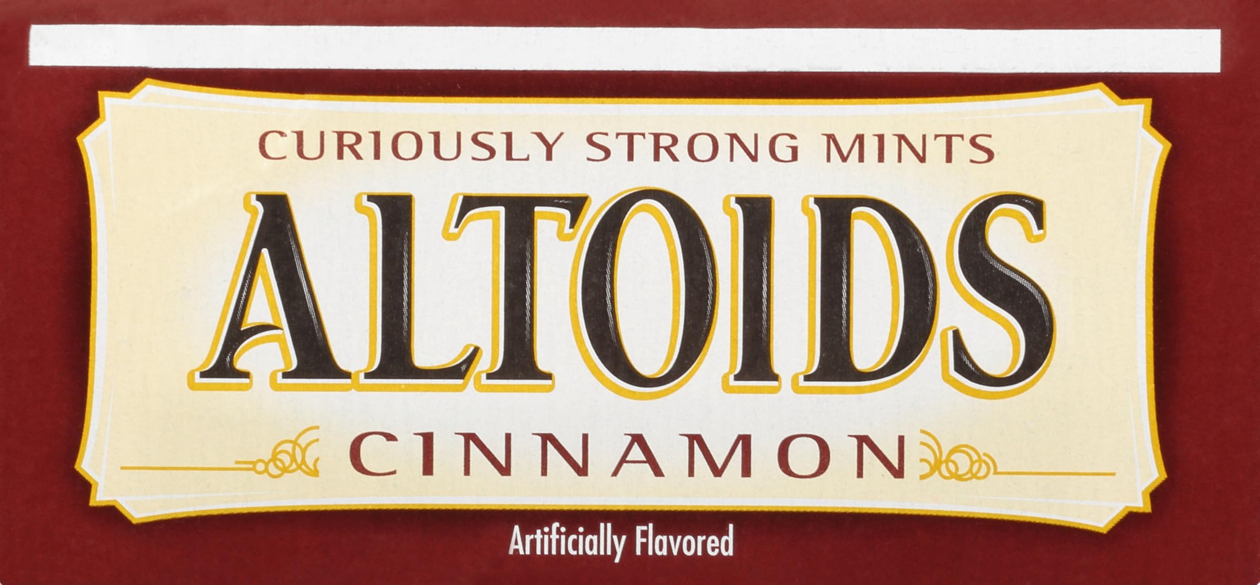 Altoids Mentas curiosamente fuertes, canela, latas de 1.76 onzas (paquete de 12)